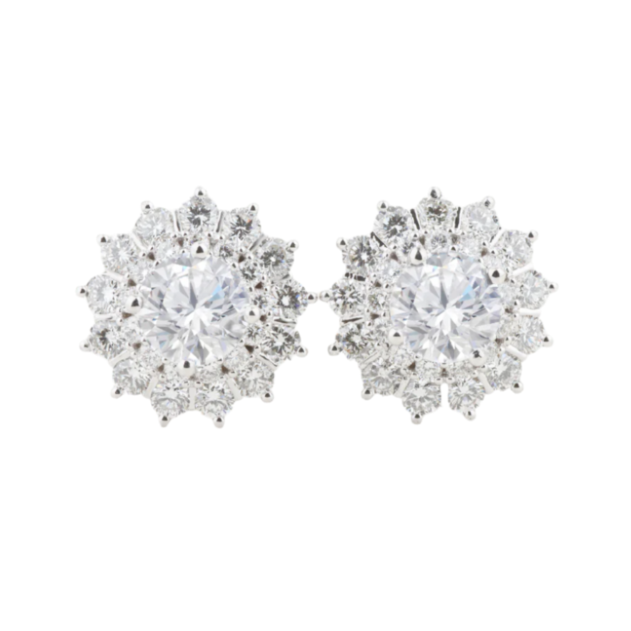 Diamond Earrings Mounting E10765