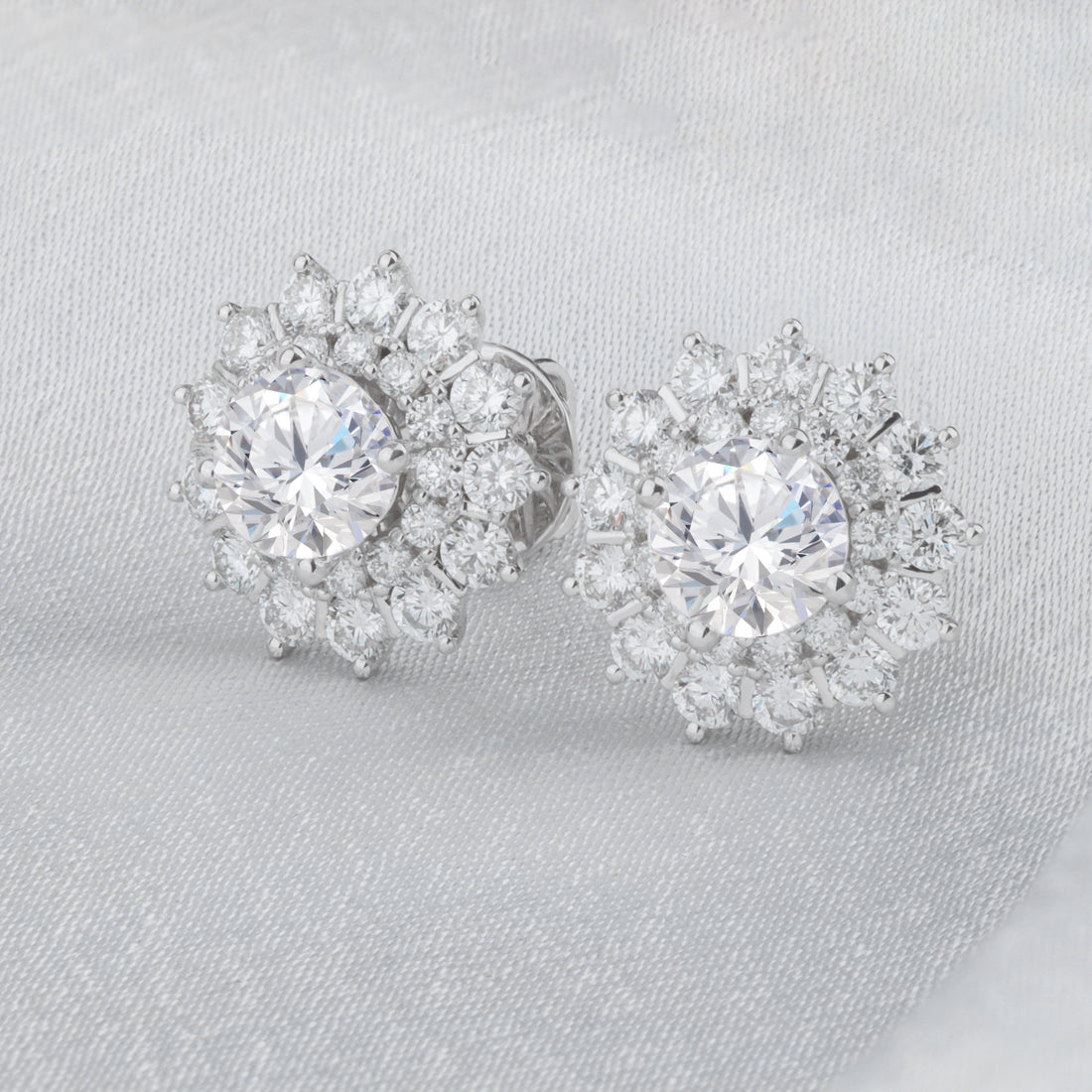 Diamond Earrings Mounting E10765