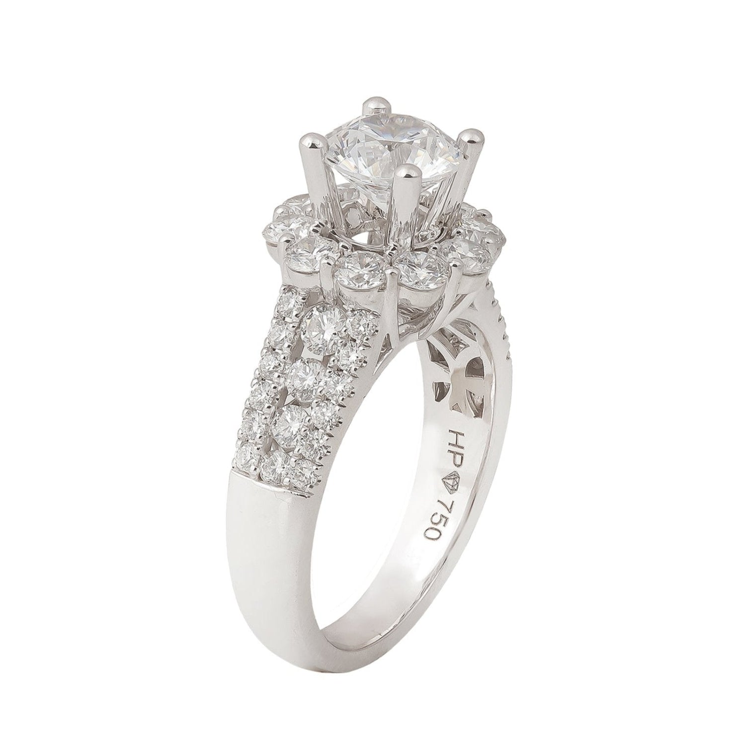 Diamond Ring Mounting B12287