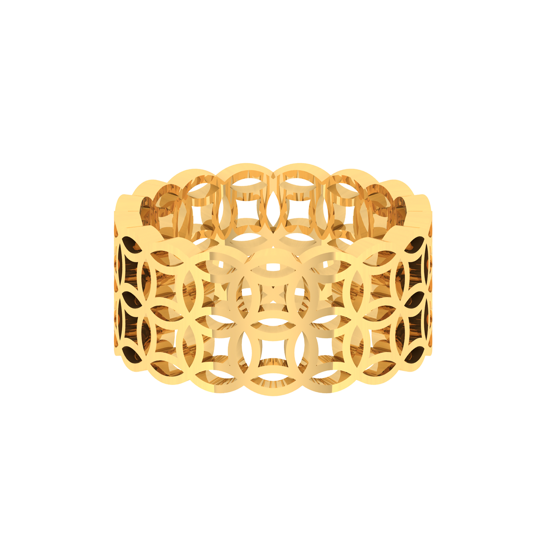 18K Gold Rings D10748