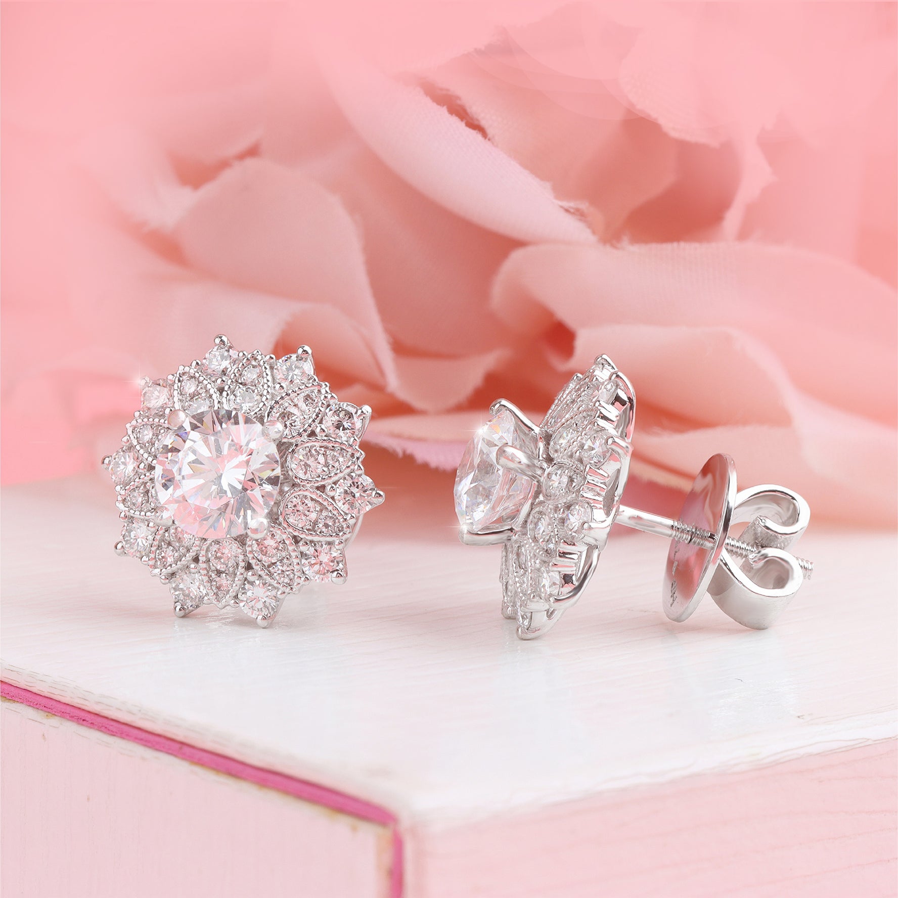 Diamond Earrings Mounting E10767