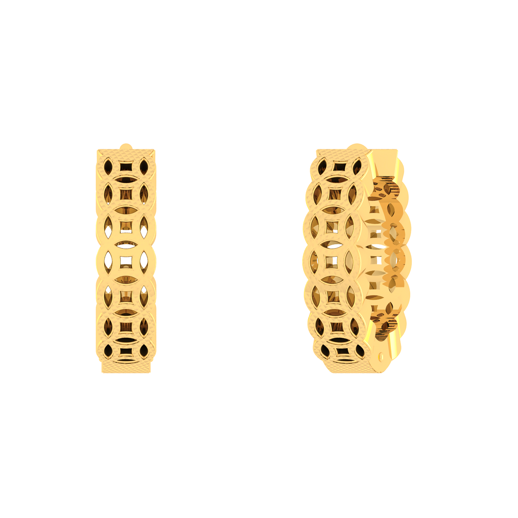 24K Gold Earring E10680