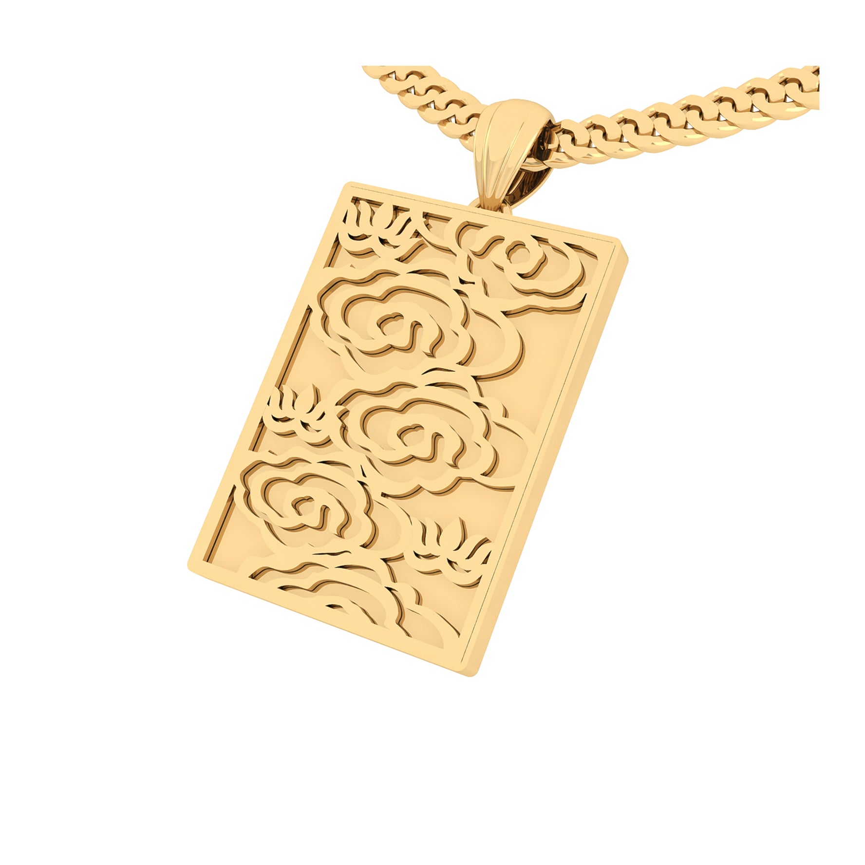 24K Gold Pendant P10640