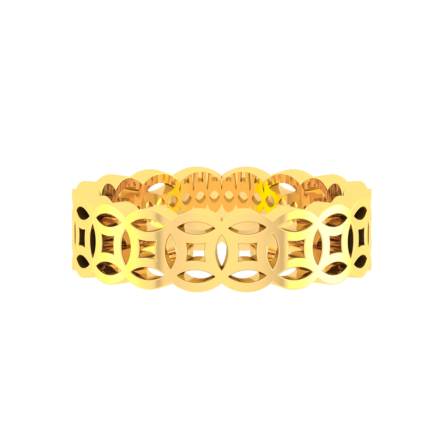 24K Gold Ring D10668