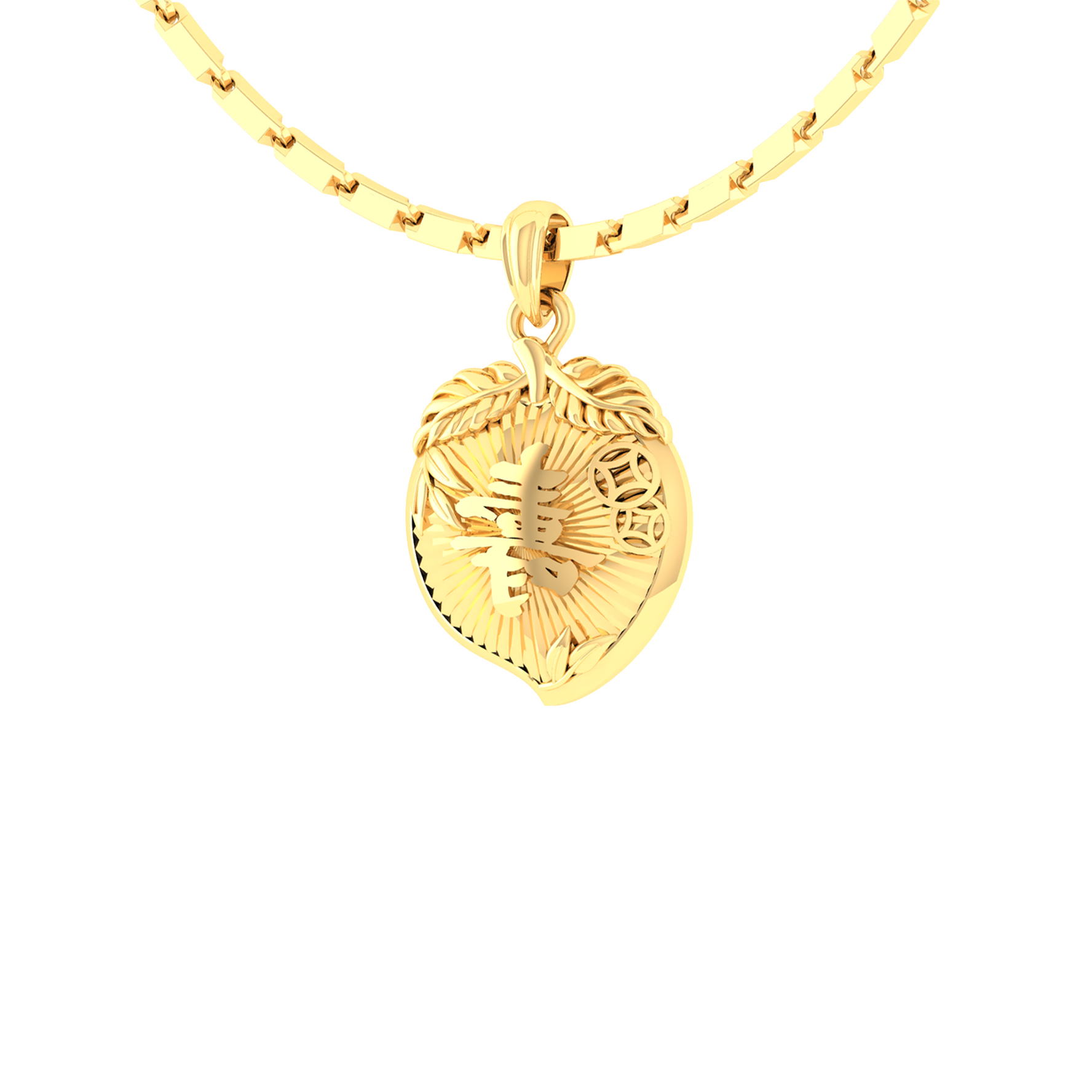 24K Gold Pendant P10600