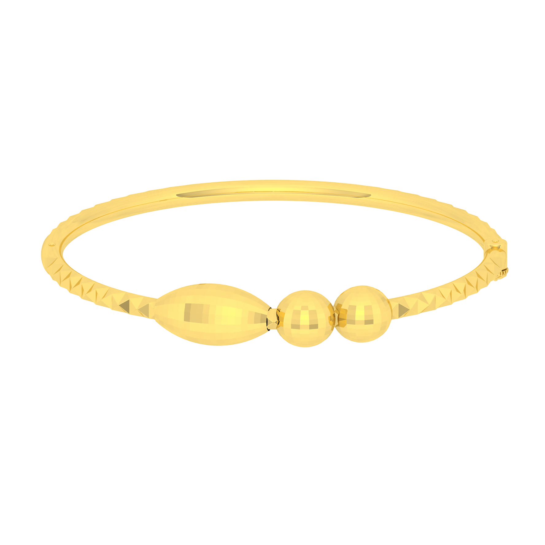 24K Gold Bangle G10316