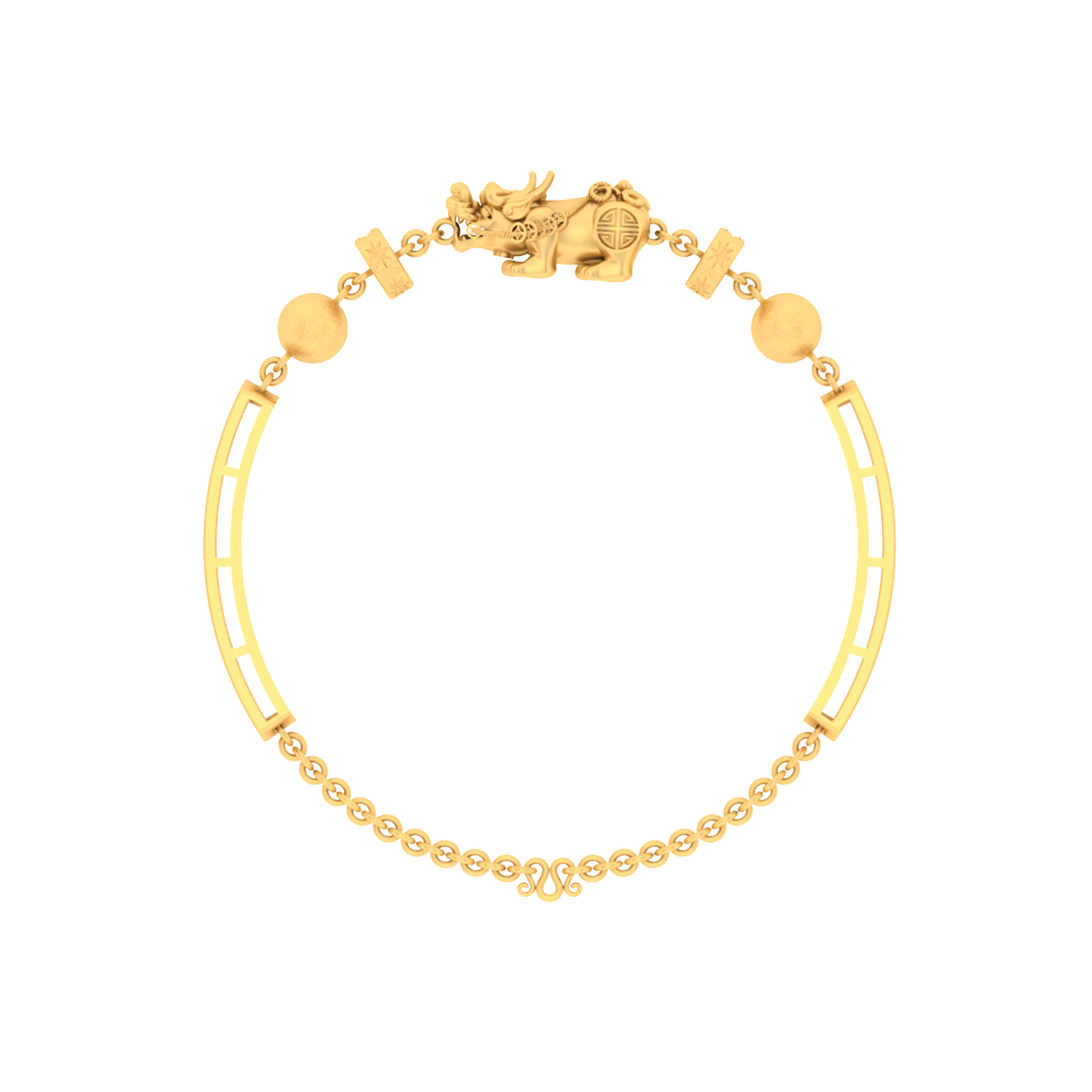 24K Gold Bracelet L10333