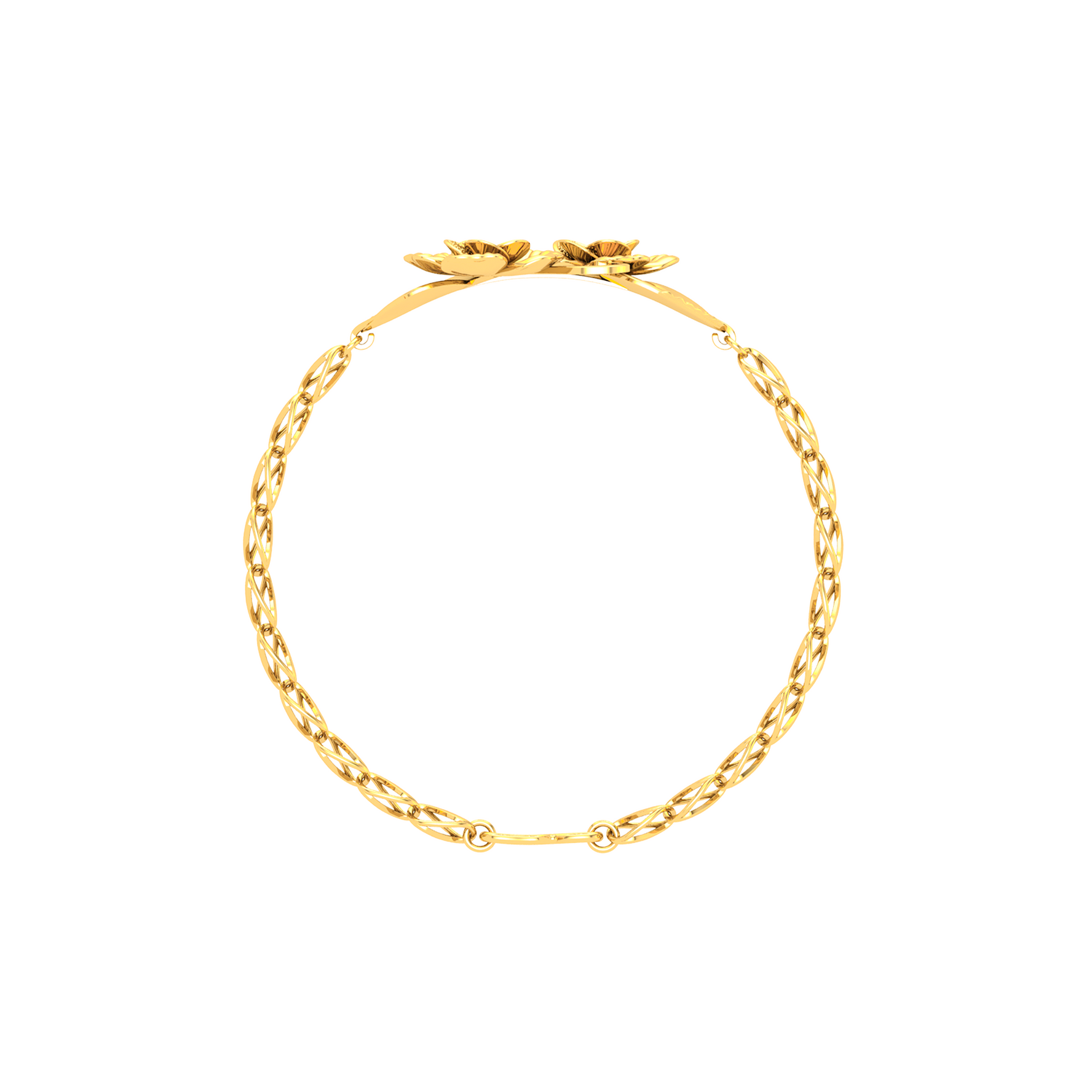 24K Gold Bracelet L10296