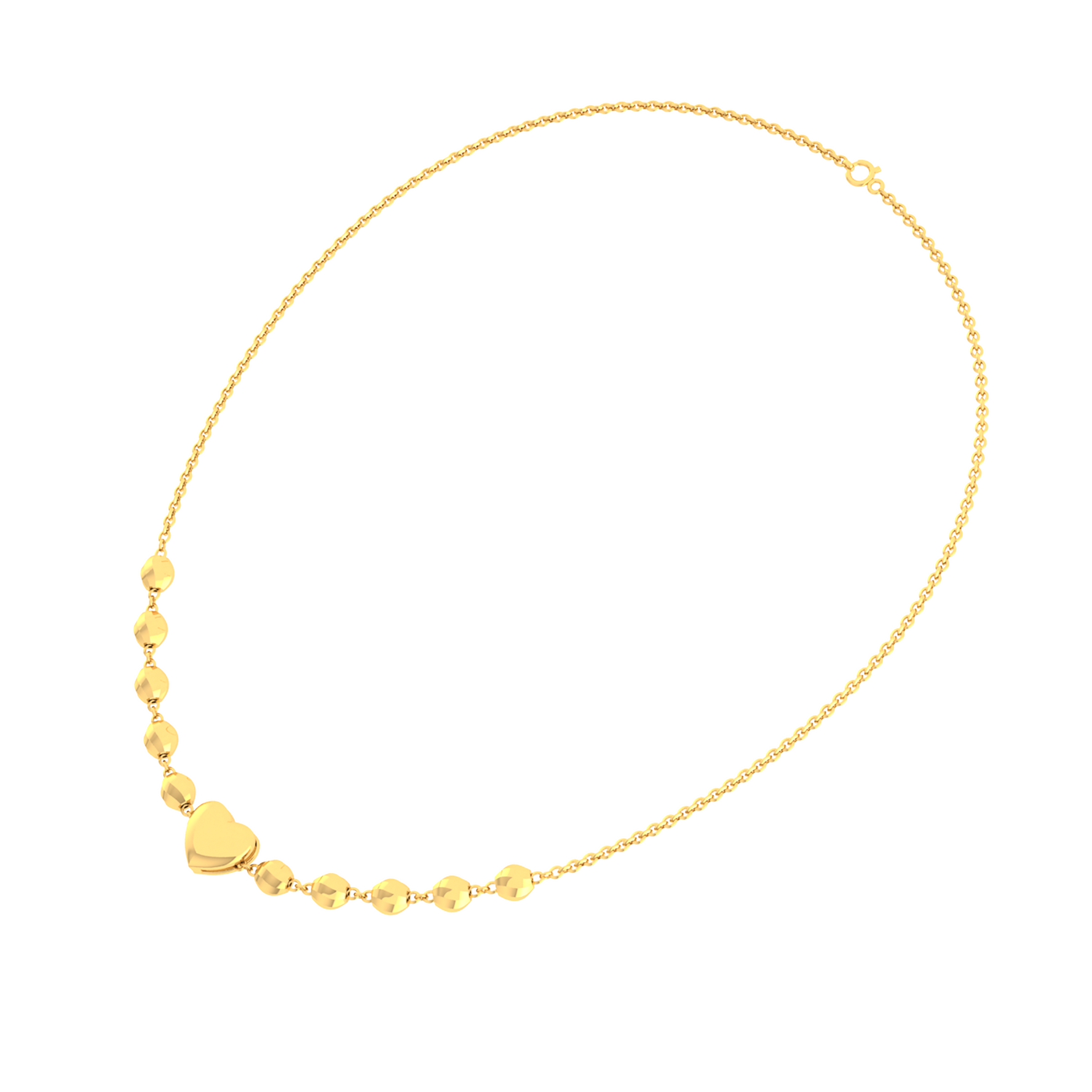 18K Gold Necklace N10124