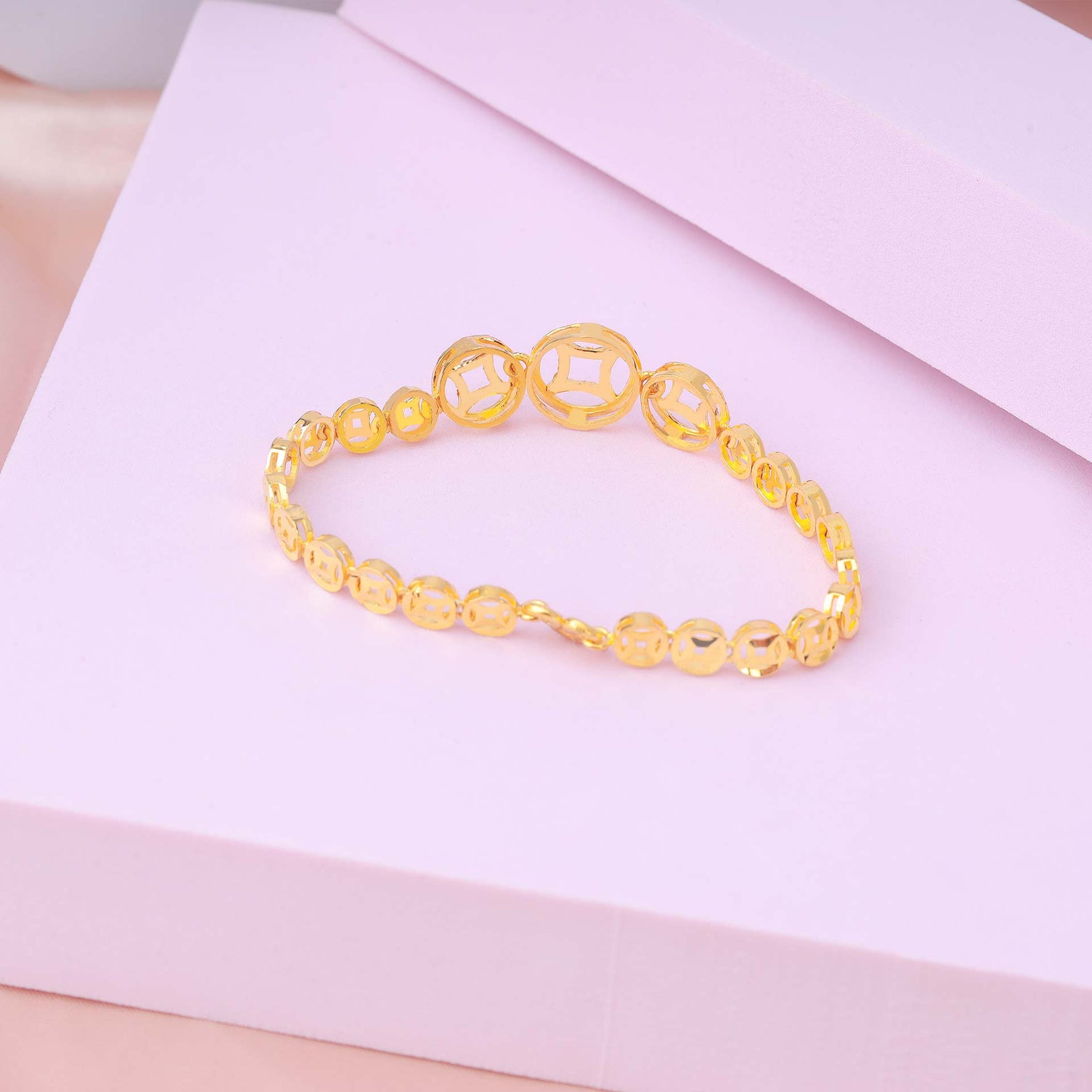 24K Gold Bracelet L10270