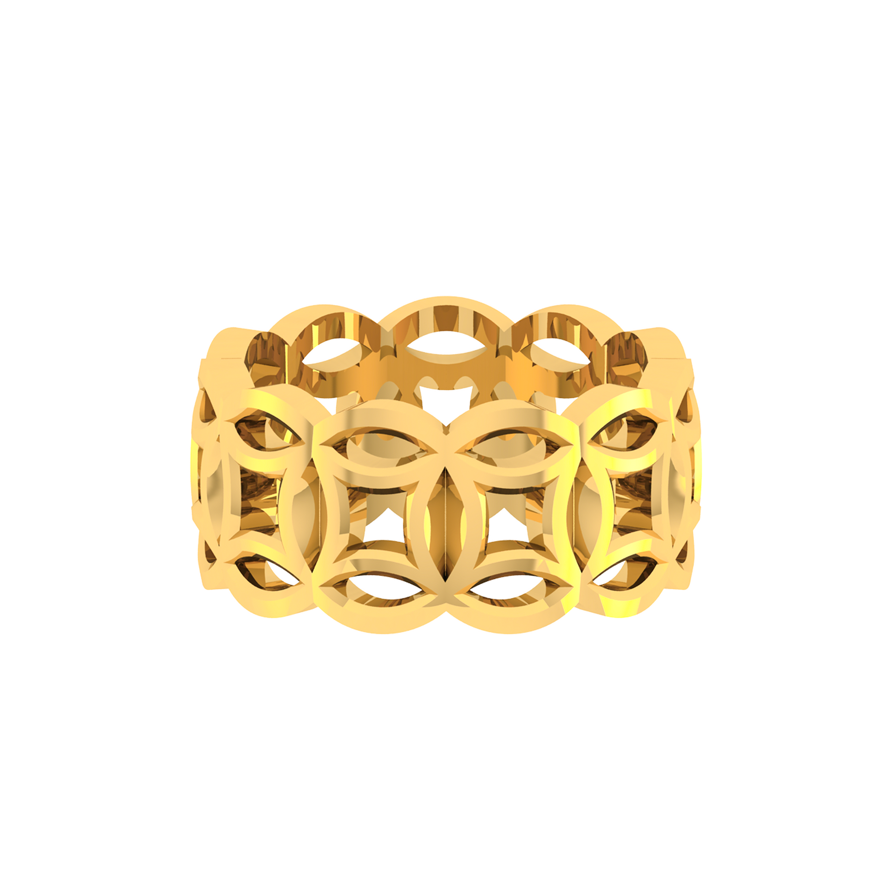 24K Gold Ring D10635