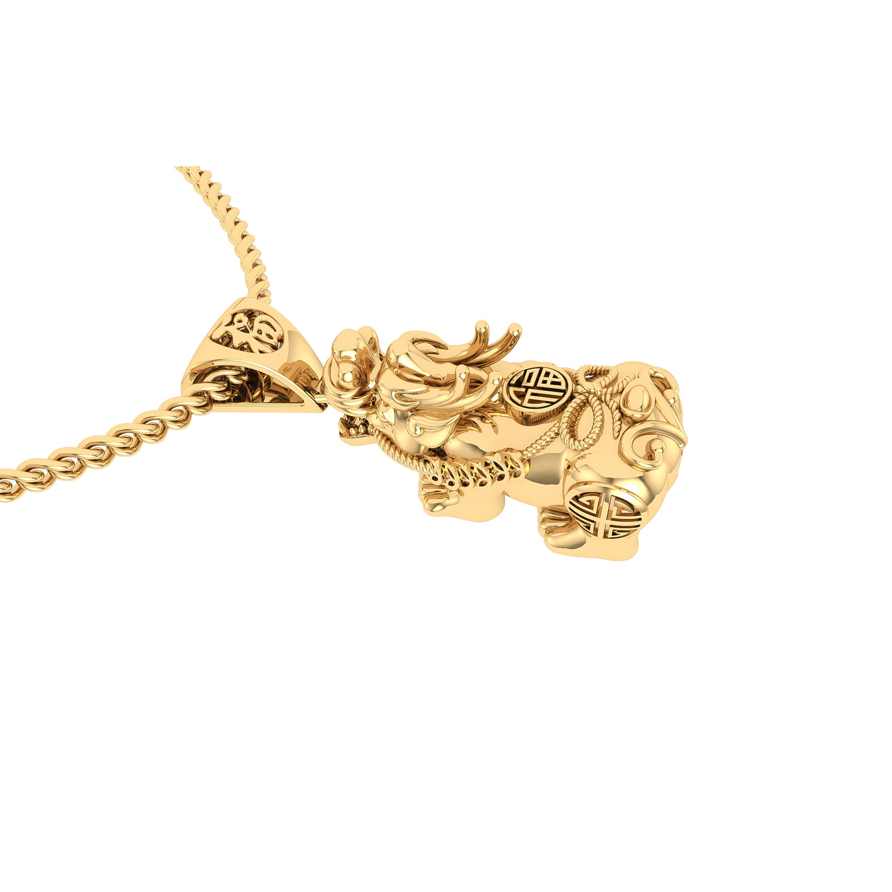 24K Gold Pendant P10564