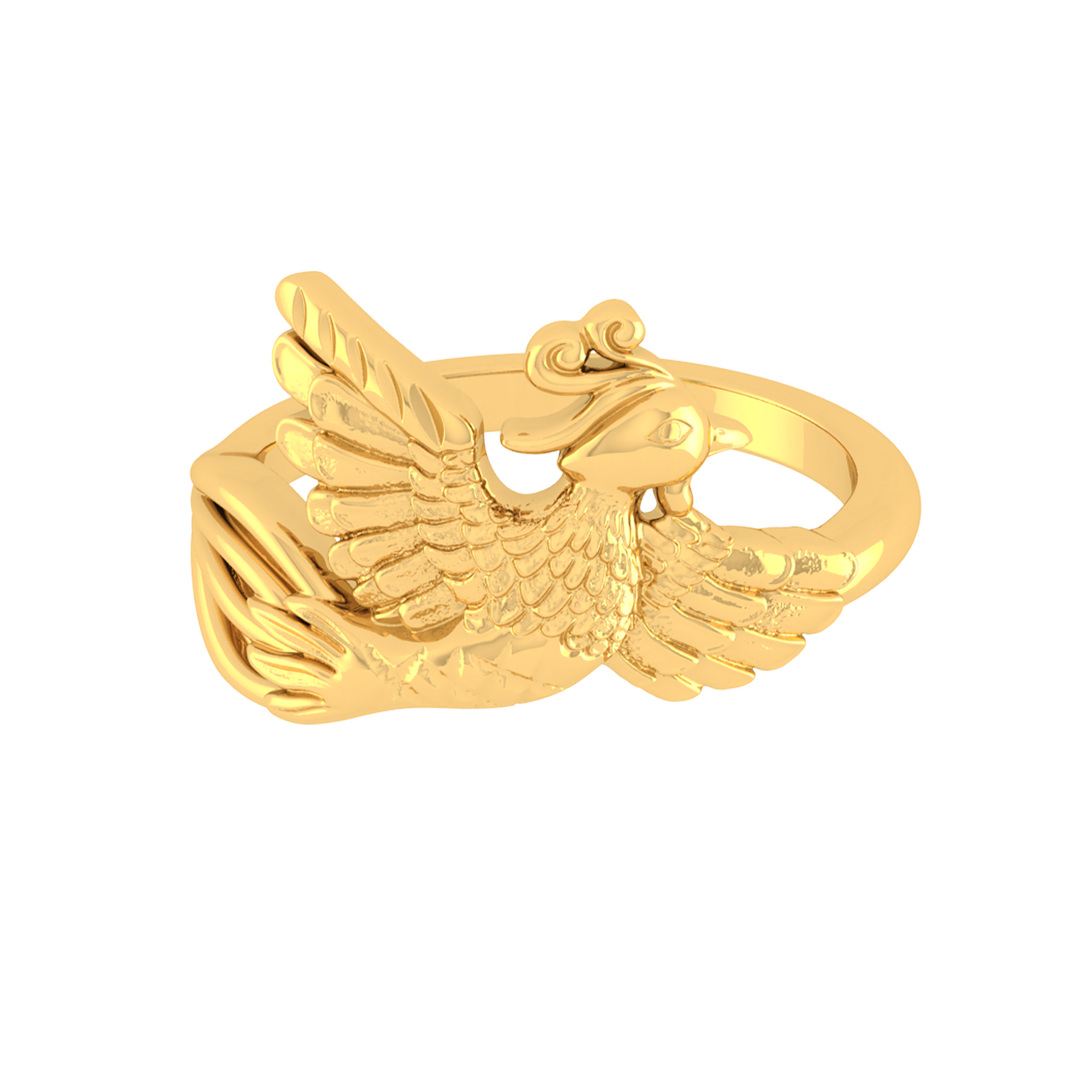 24K Gold Ring D10899