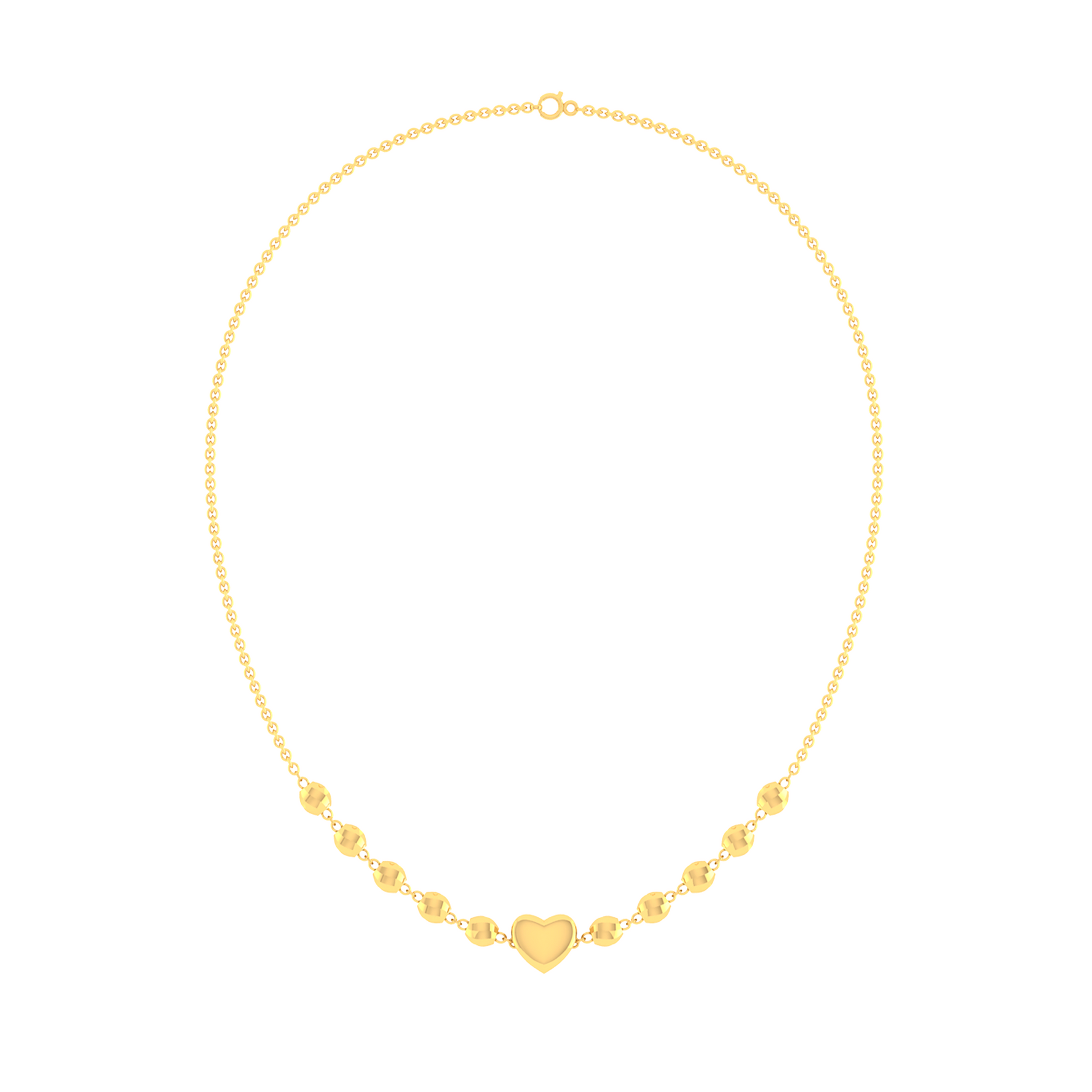 18K Gold Necklace N10124