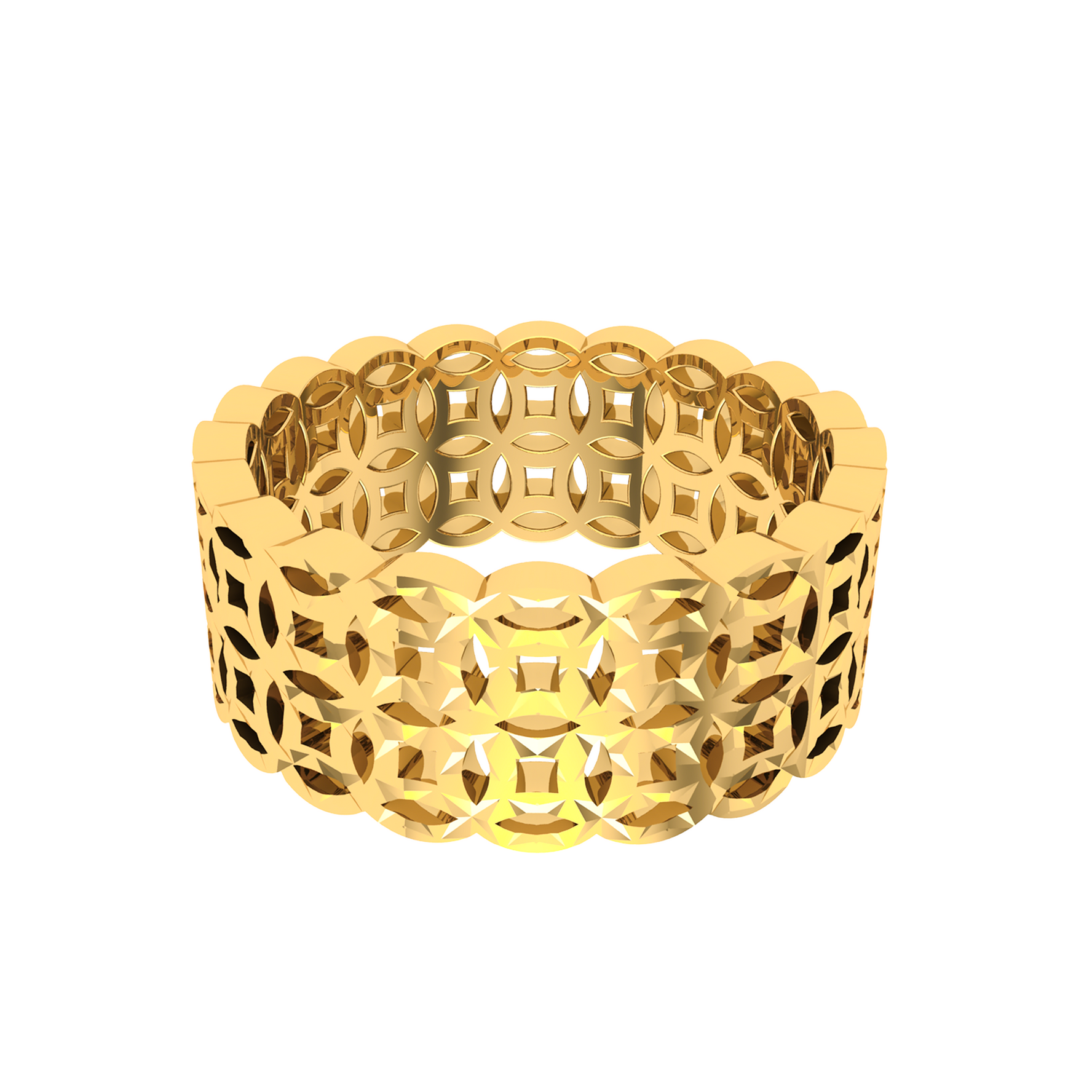 18K Gold Ring D10706