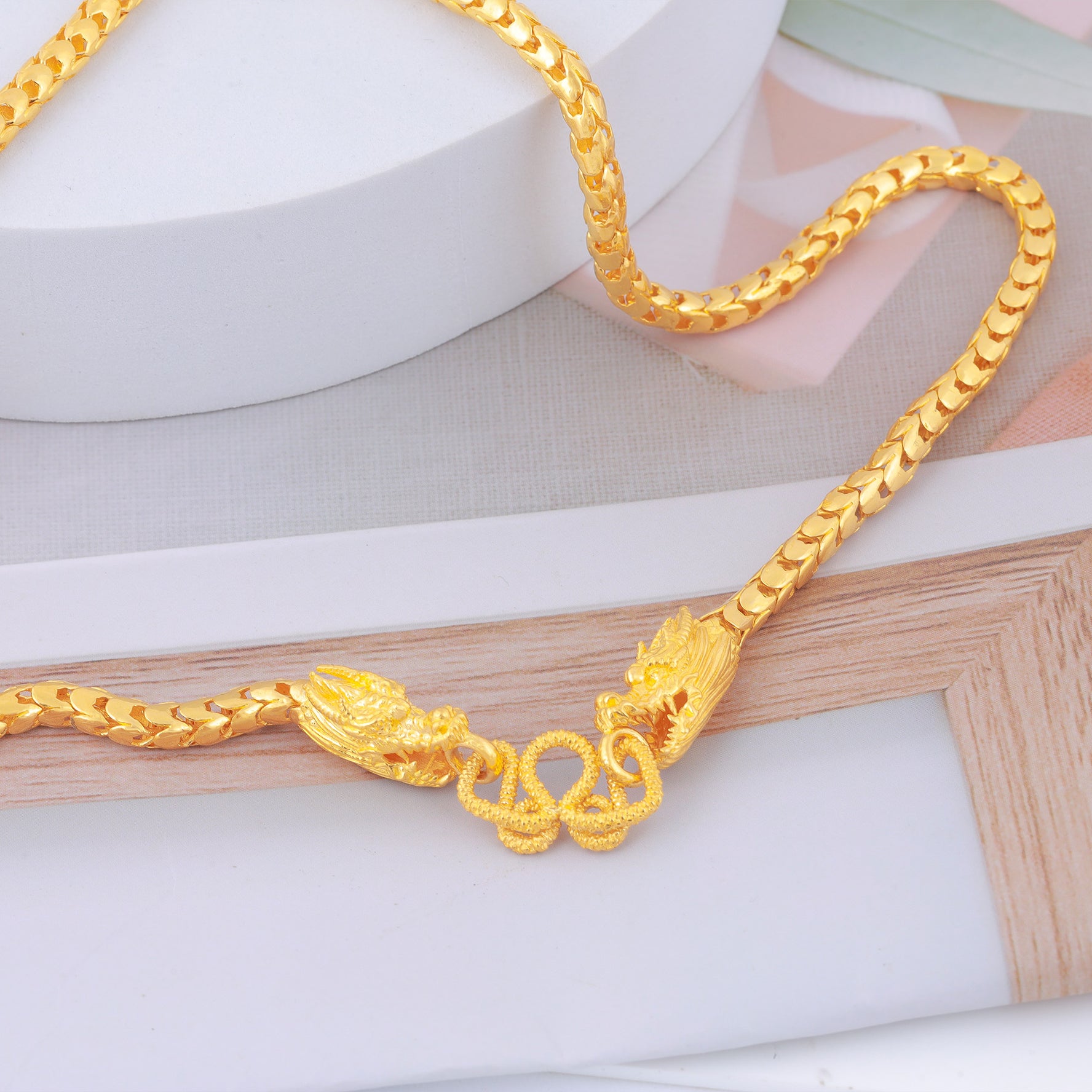 24K Gold Necklace C10083