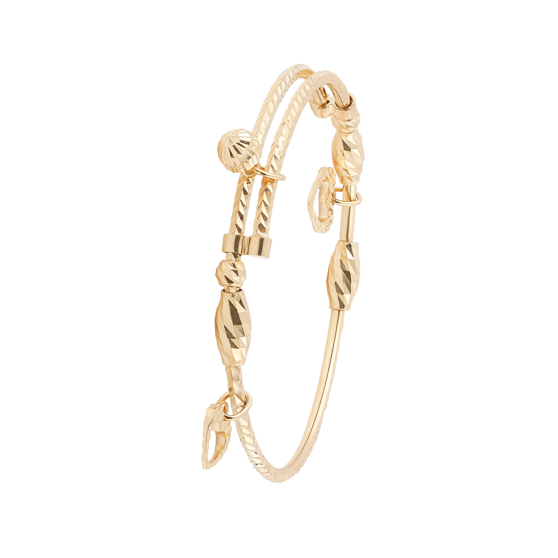 18K Gold Bangle G10377