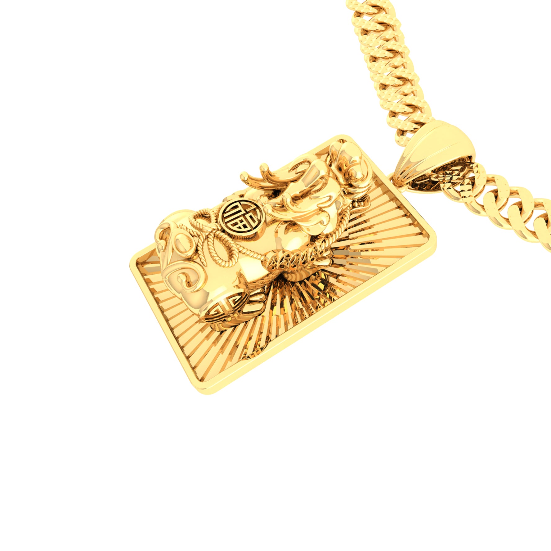 24K Gold Pendant P10768