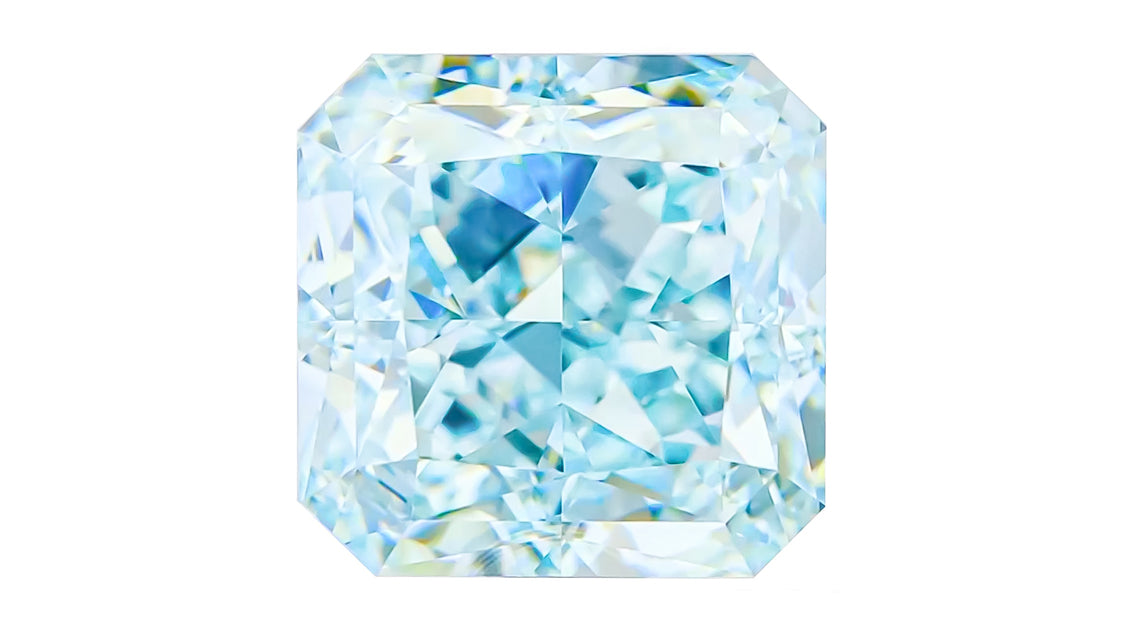 GIA Certified 4.00 Carat Fancy Blue Diamond