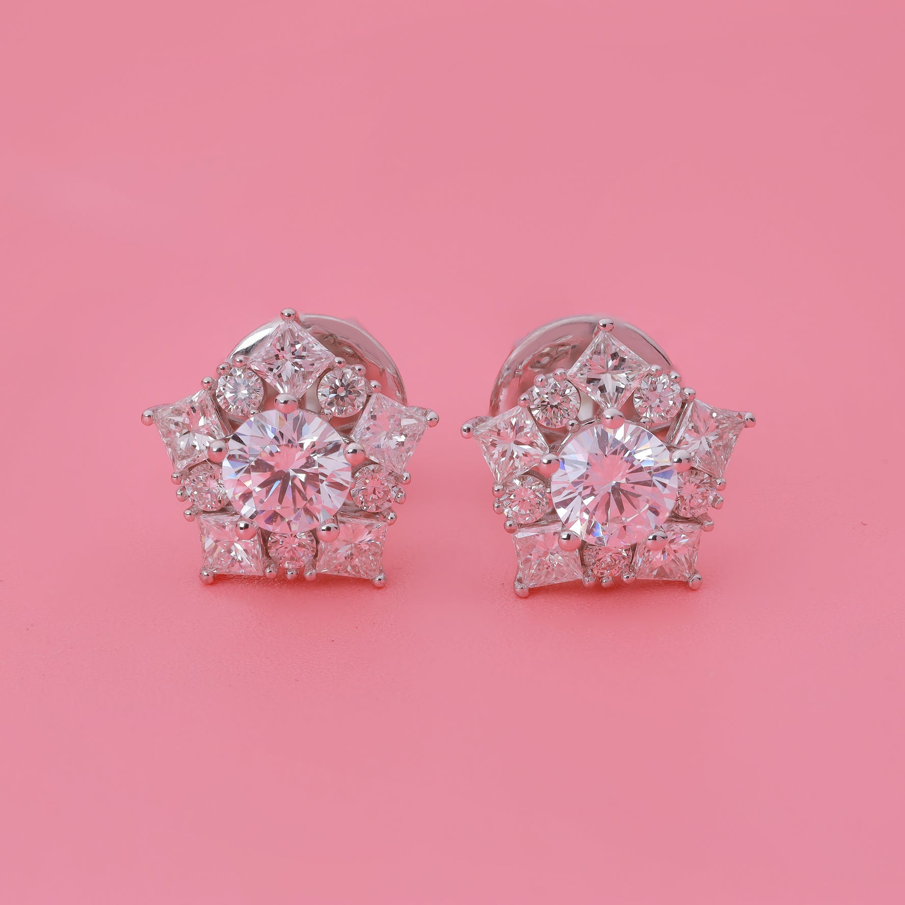 Diamond Earrings Mounting E10788