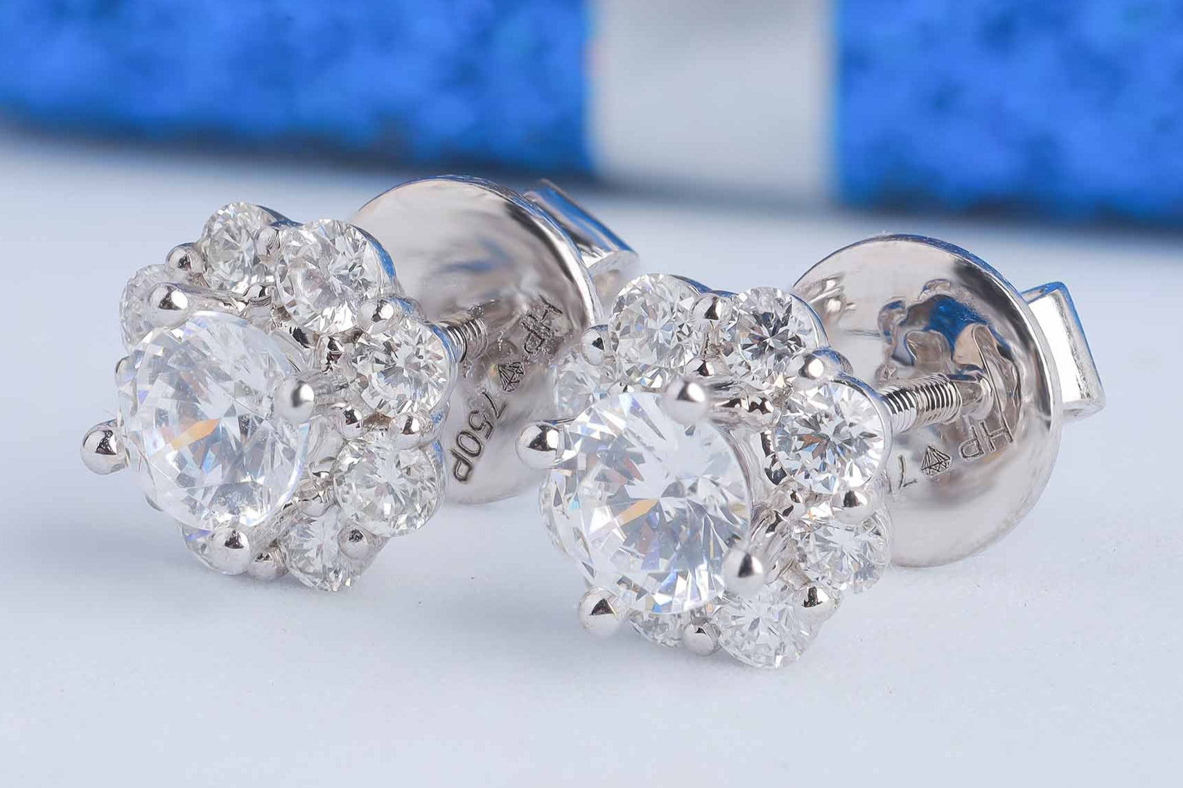 Diamond Earrings Mounting E10486