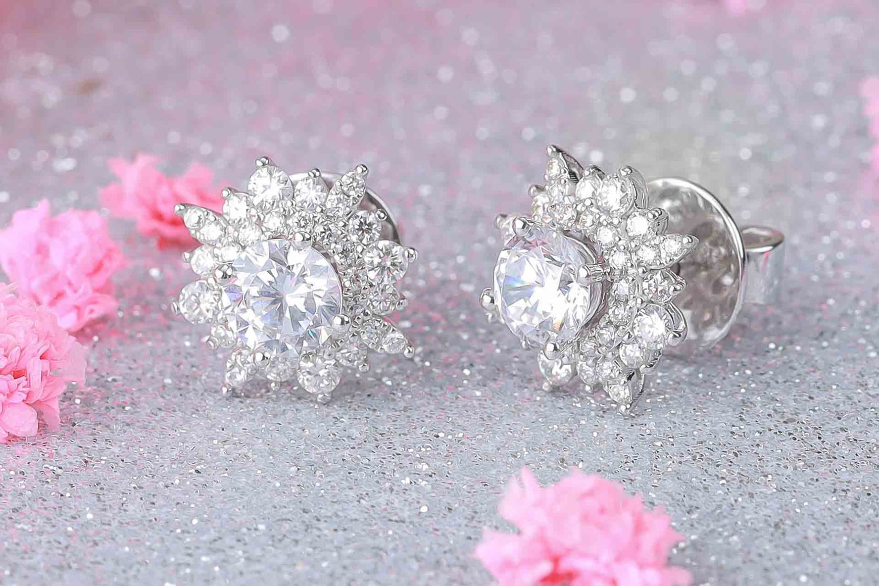 Diamond Earrings Mounting  E10646