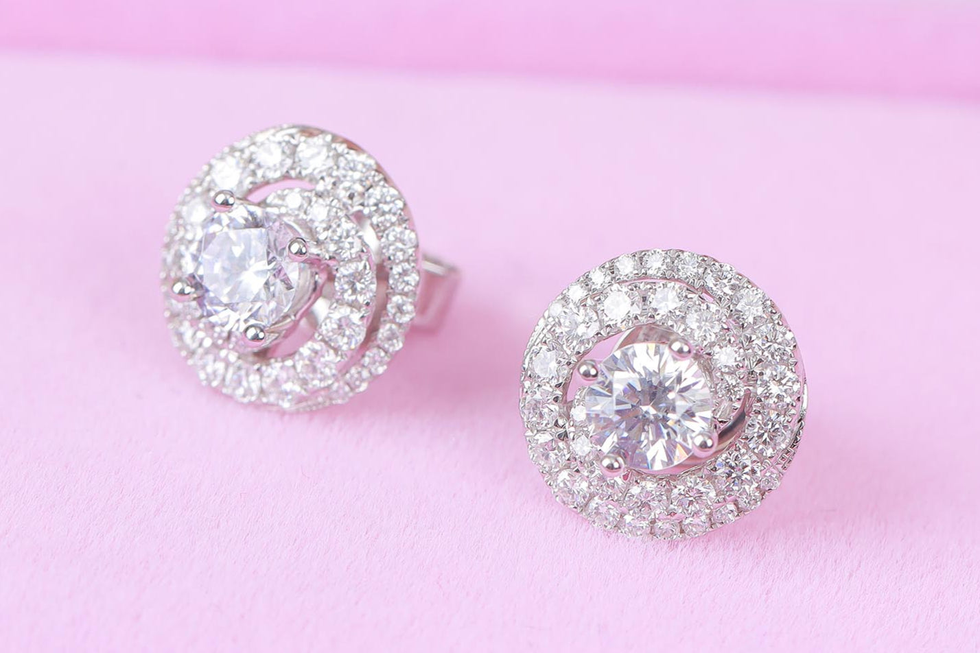 Diamond Earrings Mounting E10508