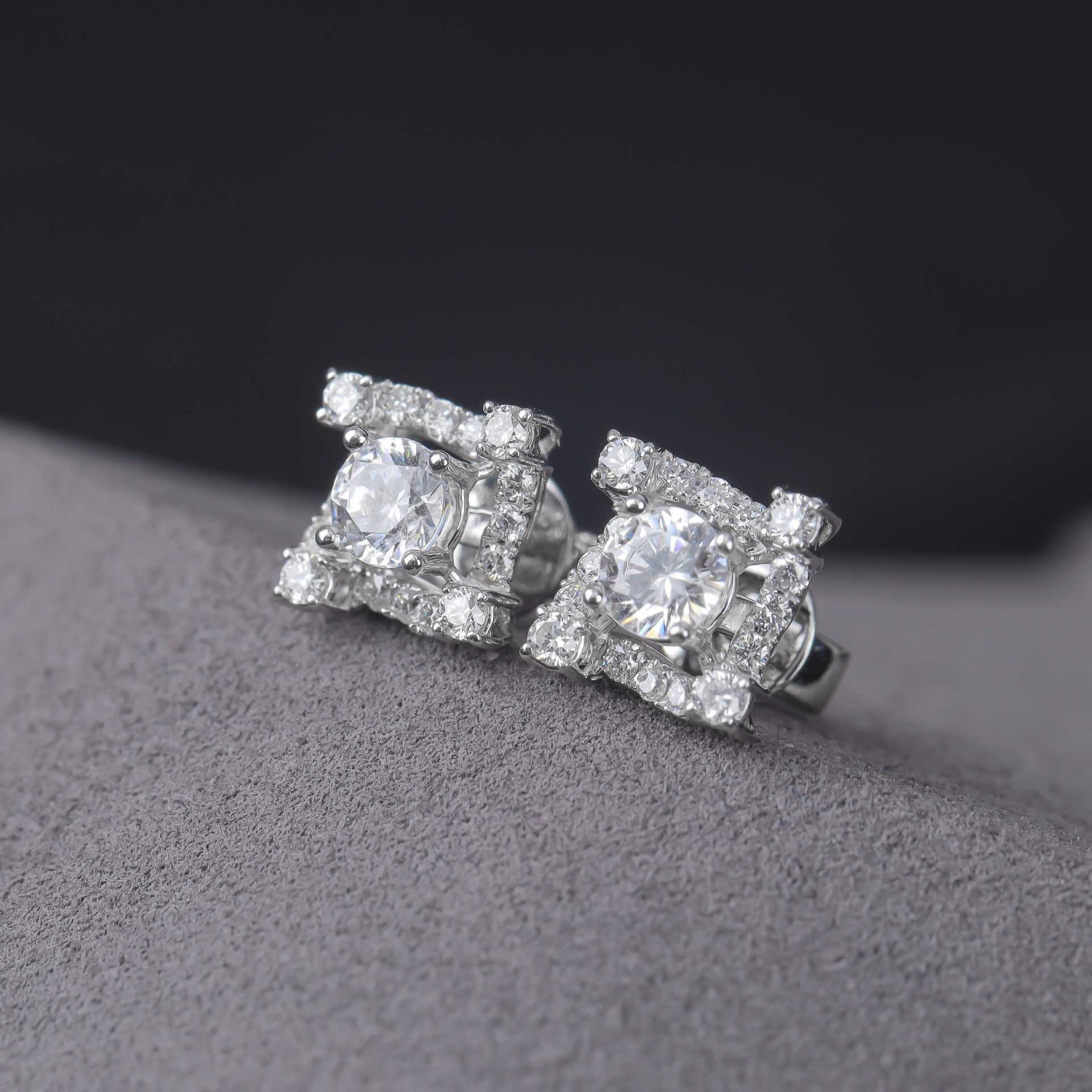 Diamond Earrings Mounting E10133