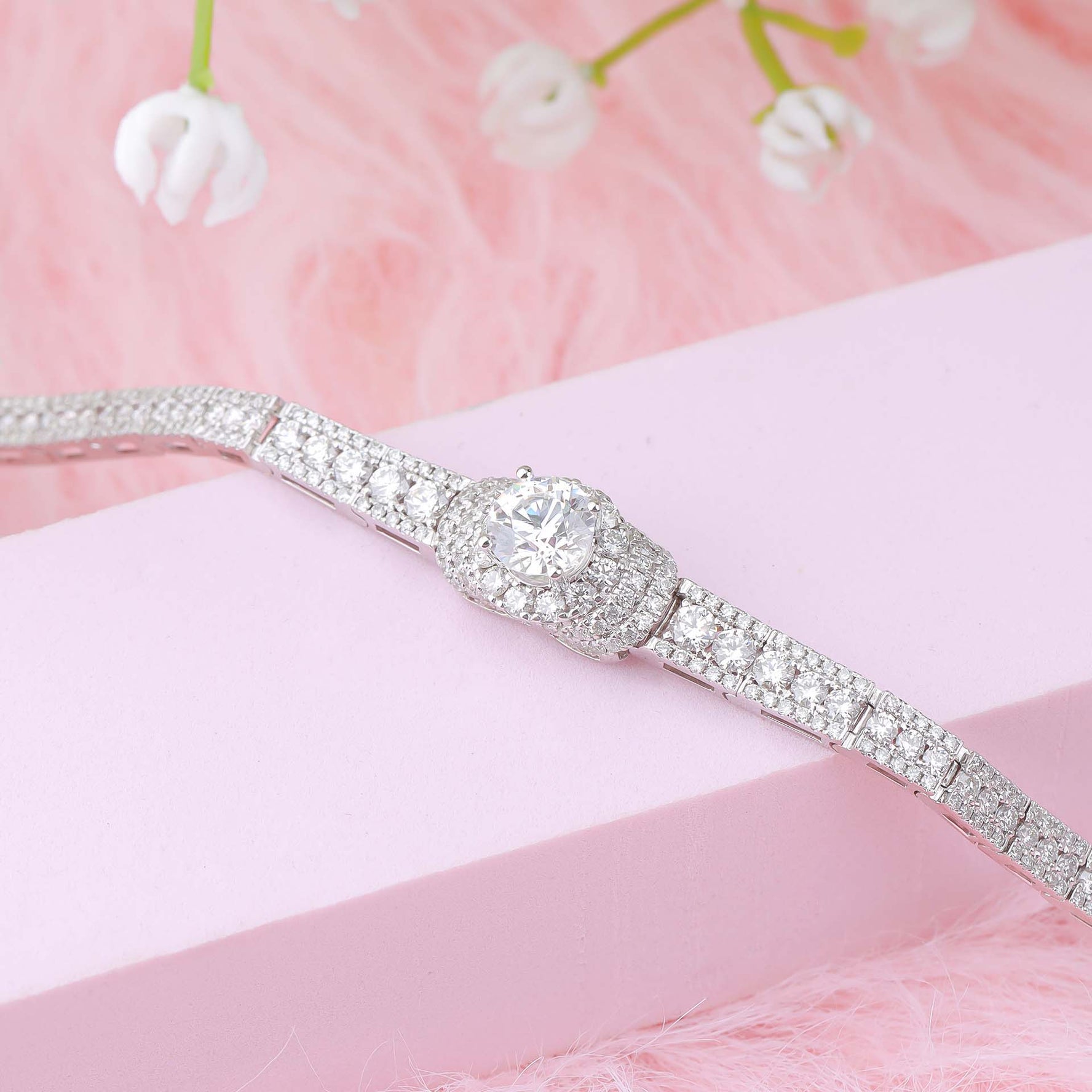 Diamond Bracelet Mounting L10294