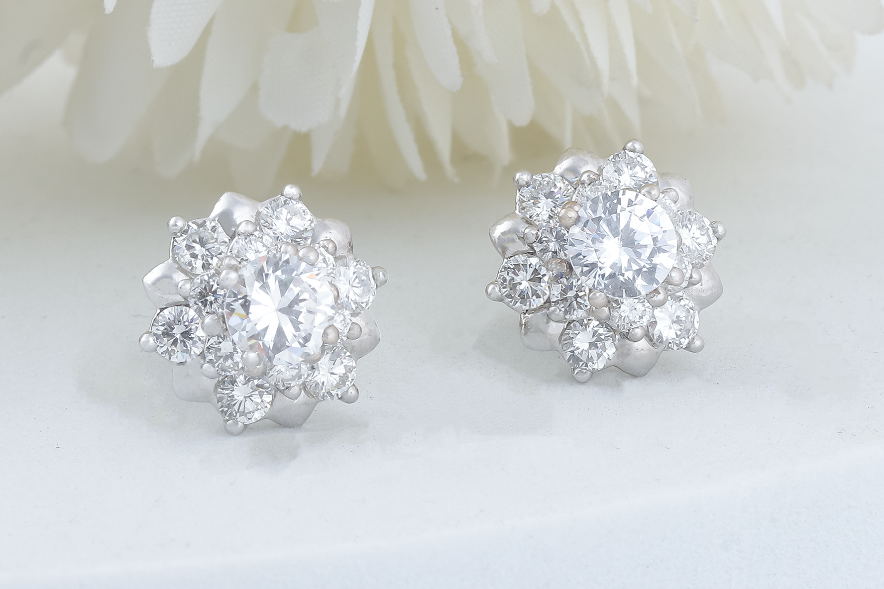 Diamond Earrings Mounting E10254