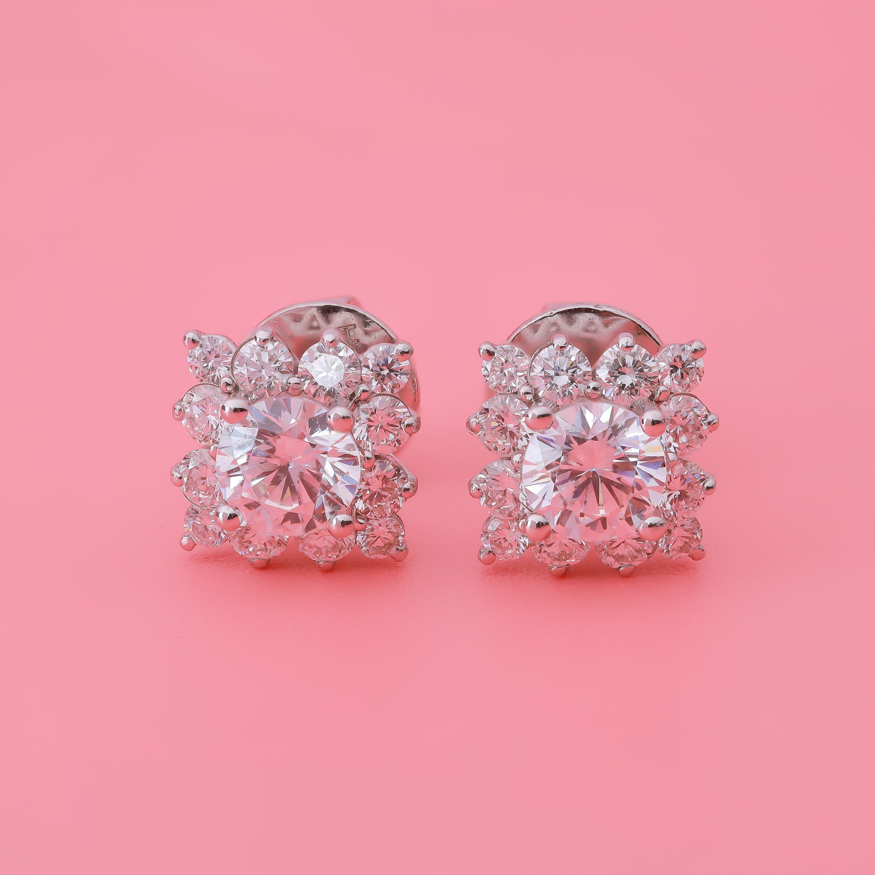 Diamond Earrings Mounting E10801