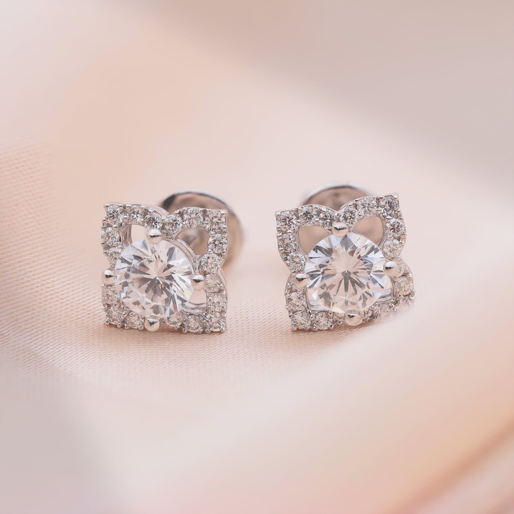 Diamond Earrings Mounting E10770