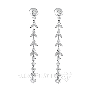Diamond Dangling Earrings E0627
