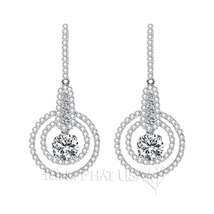 Diamond Dangling Earrings Setting E51290
