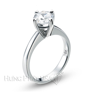 Classic Solitaire Engagement Ring Setting Style  B1689