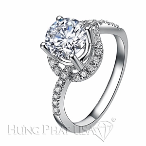 Diamond Engagement Ring Setting Style B2772