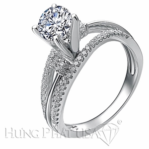 Diamond Engagement Ring Setting Style B2777