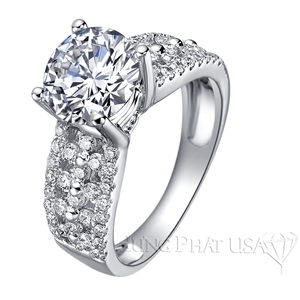 Diamond Engagement Ring Setting Style B2935