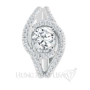 Diamond Engagement Ring Setting Style B2702