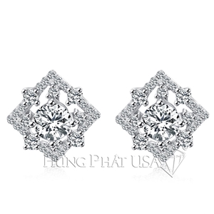Diamond Stud Earrings Setting E8475