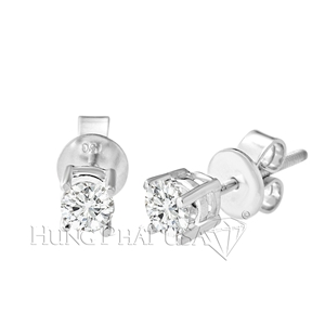 Diamond Stud Earrings Setting Style E0883