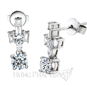 Diamond Dangling Earrings Setting HPER0341