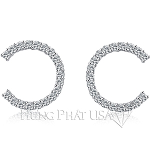 Diamond Stud Earrings E0243