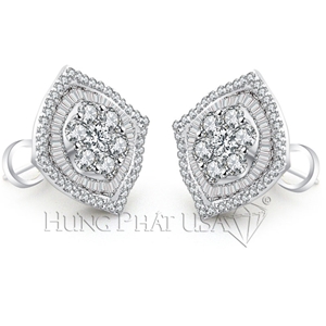 Diamond Dangling Earrings Style E50515