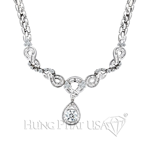 Fashion Diamond Necklace 18K N0031