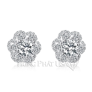 Diamond Stud Earrings Setting Style E50633