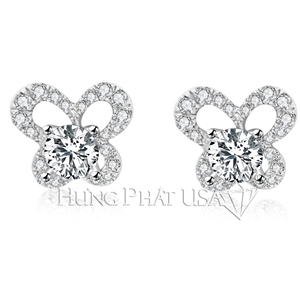 Diamond Stud Earrings Setting Style E8781