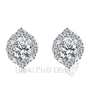 Diamond Stud Earrings Setting E10187