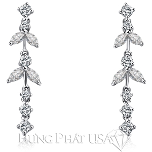 Diamond Dangling Earrings E66394