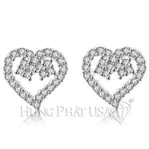 Diamond Stud Earrings E12334